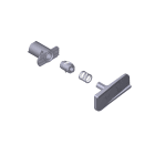 CAME SPA - CMC88001-0163 GRUPPO LEVA SBLOCCO BXV