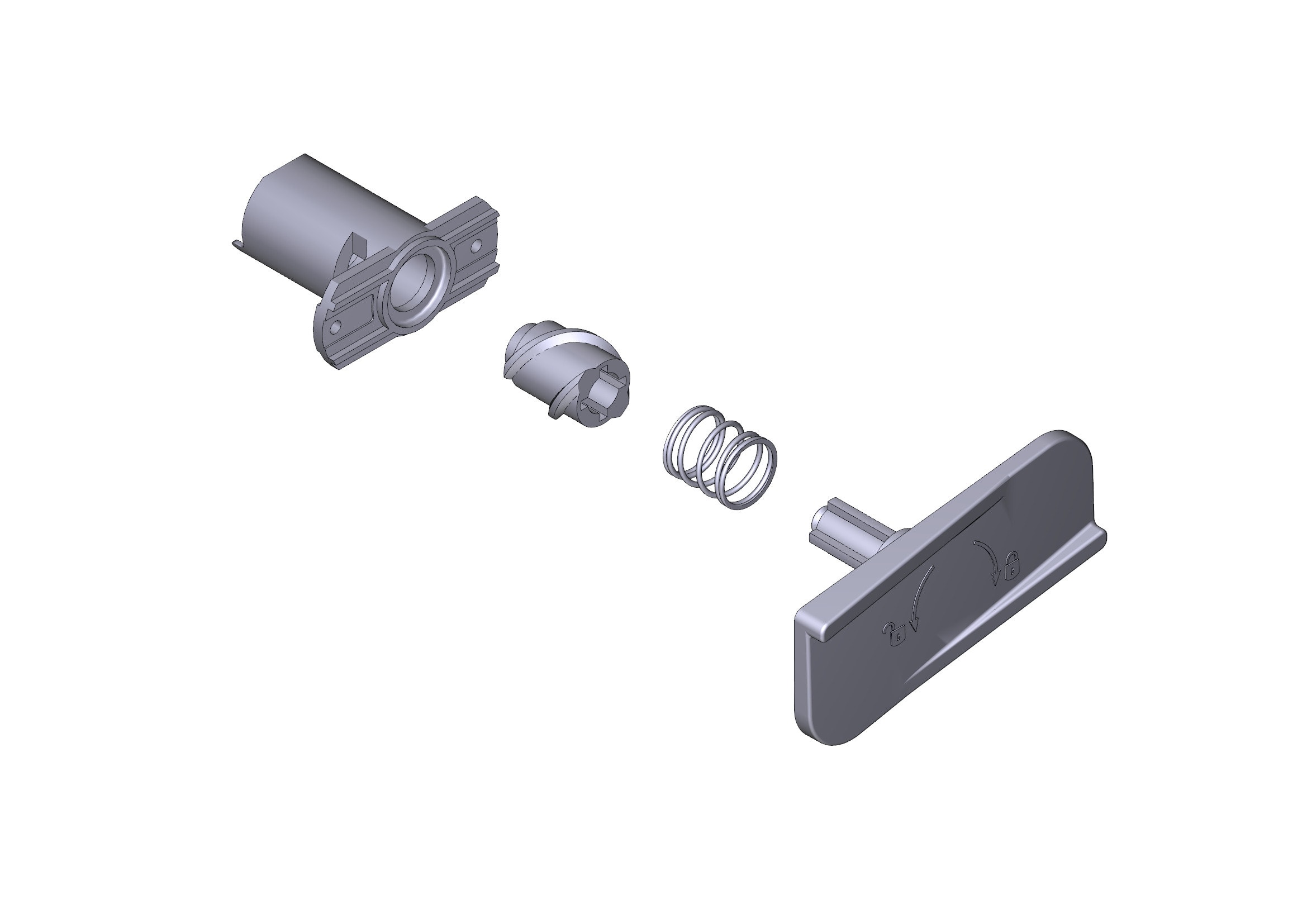 CAME SPA - CMC88001-0163 GRUPPO LEVA SBLOCCO BXV