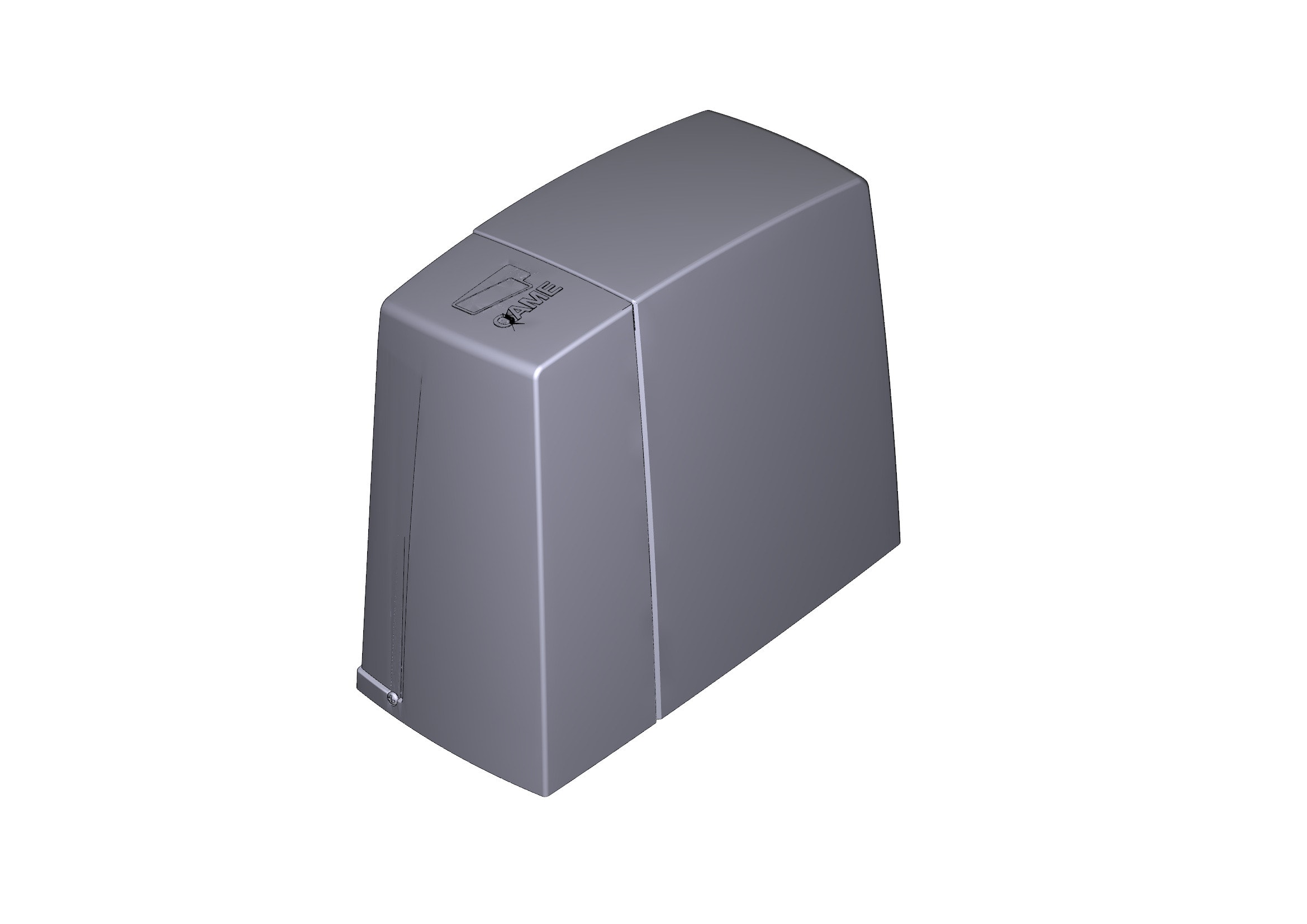 CAME SPA - CMC88001-0165 COPERCHIO LIGHT GREY BXV RAL 7040