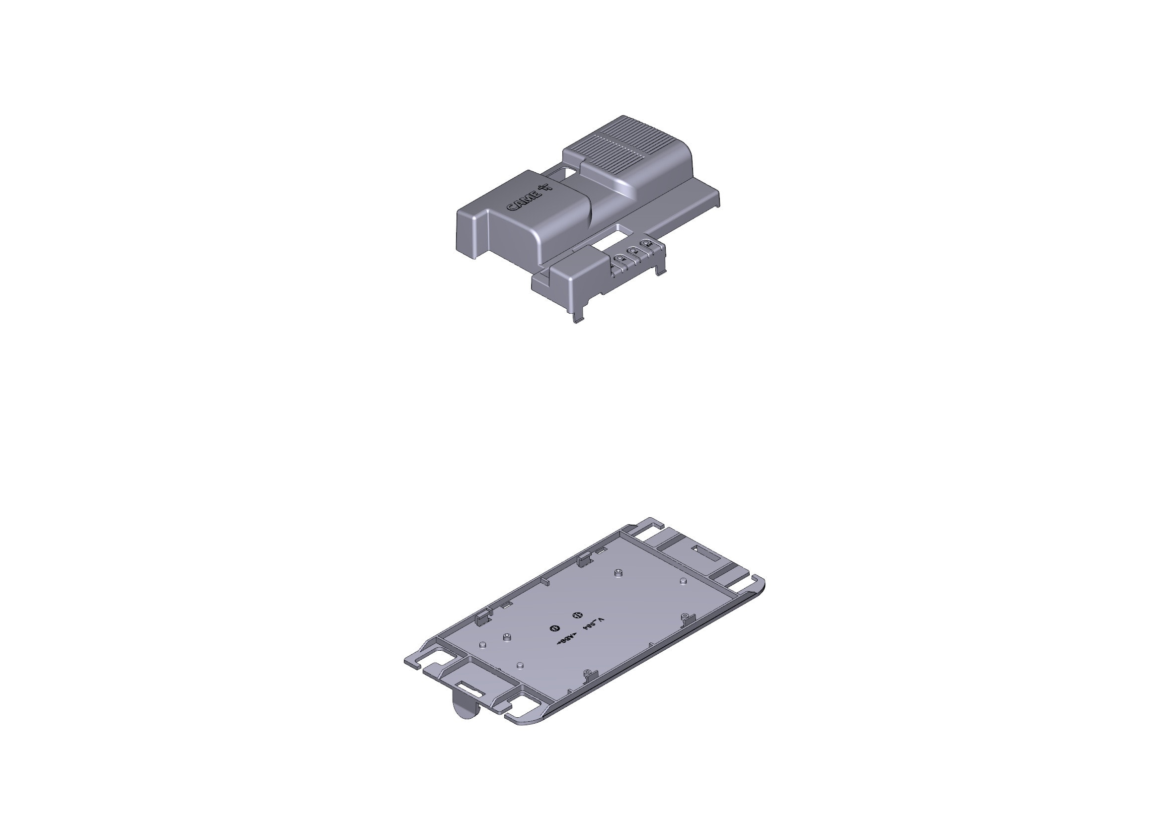 CAME SPA - CMC88001-0175 COVER E FONDO CENTRALE BKV