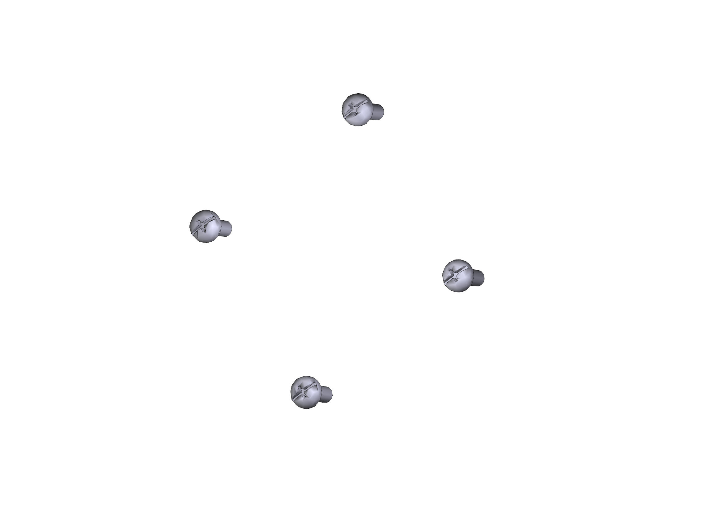 CAME SPA - CMC88003-0041 VITI PLASTICHE SNODO 20PZ