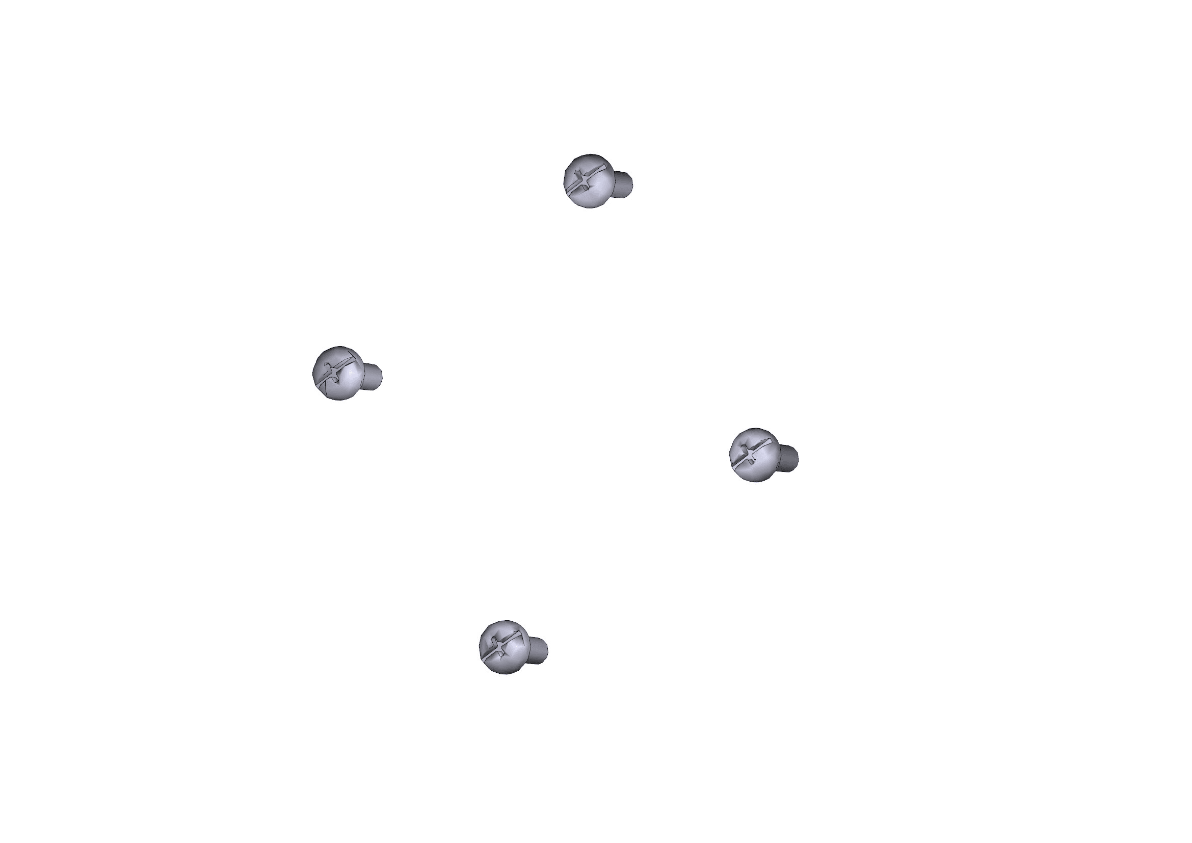 CAME SPA - CMC88003-0041 VITI PLASTICHE SNODO 20PZ