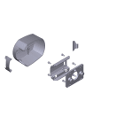 CAME SRL - CMC88003-0042 AGGANCIO ASTA BARRIERA GPX40