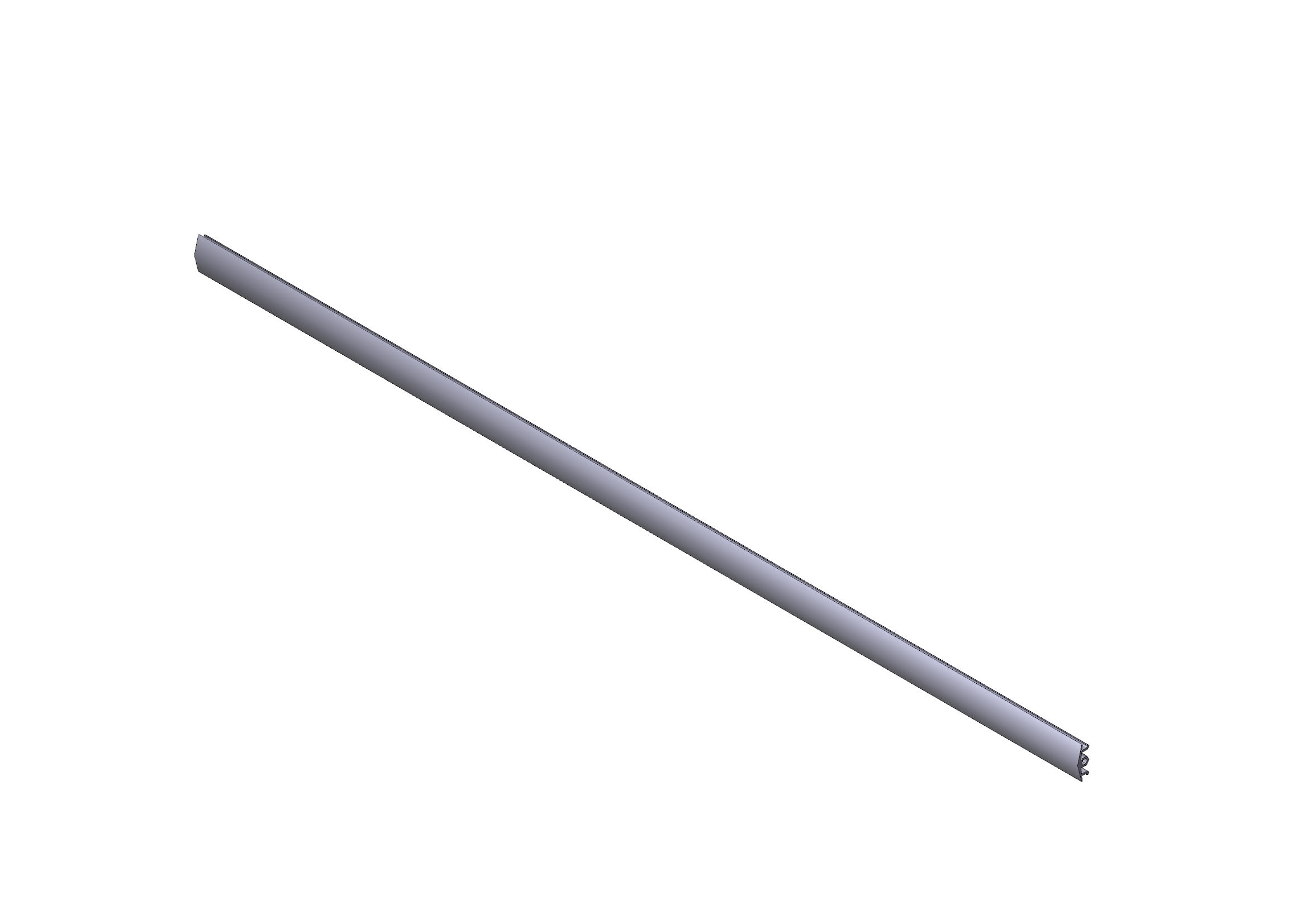 CAME SPA - CMC88003-0068 CONFEZIONE N 4 PROFILI COPRICAVA L=2M