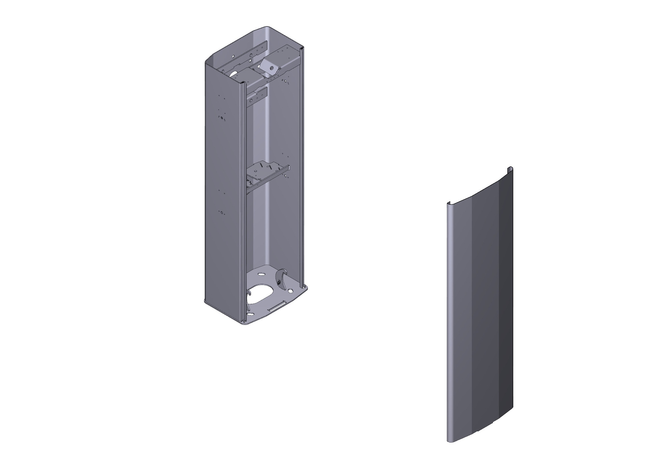 CAME SPA - CMC88003-0078 ARMADIO CON PORTA BARRIERA GT4-GX4