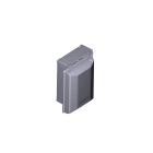 CAME SRL - CMC88006-0052 COPERCHIO E BASE QUADRO 200X269MM