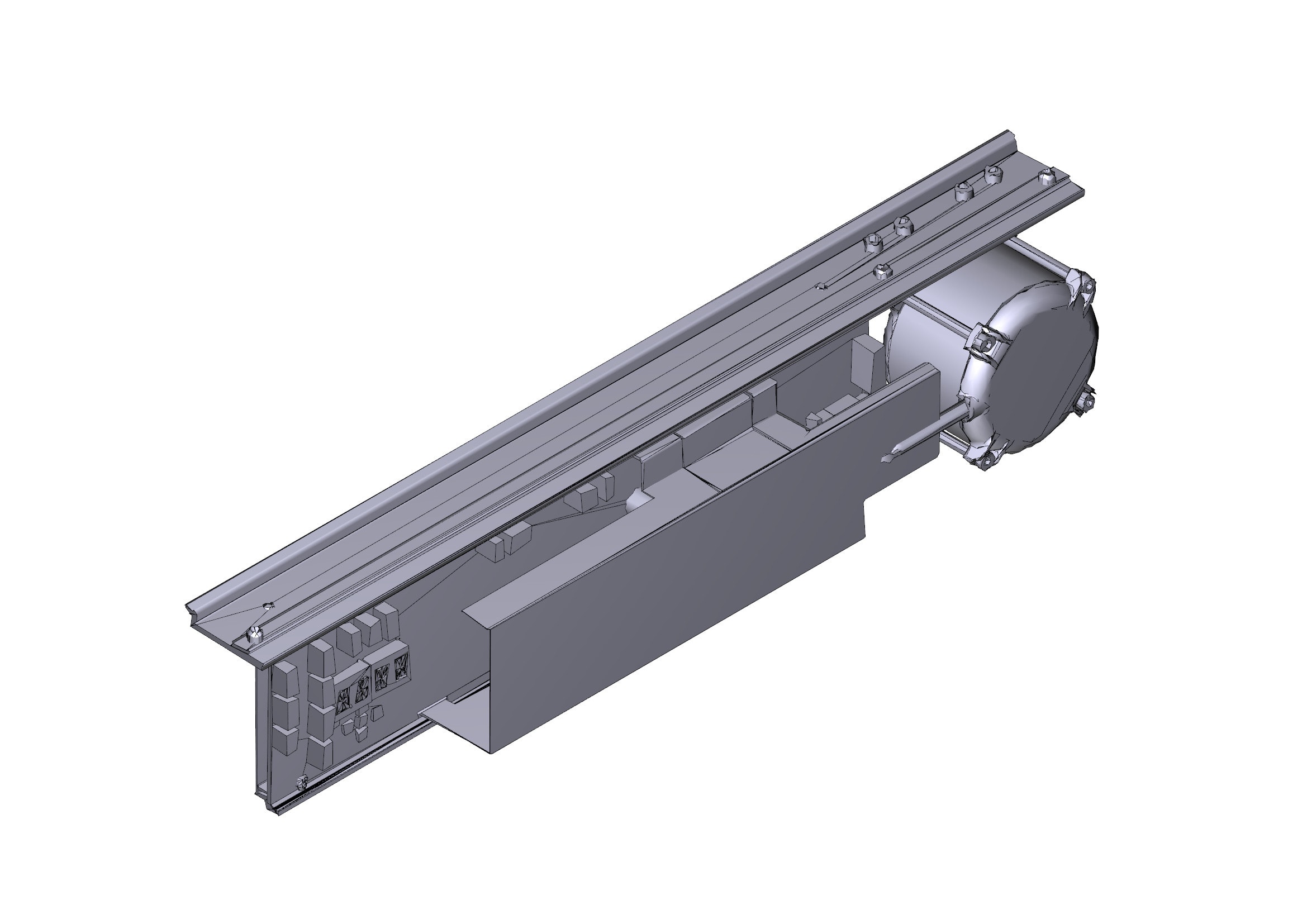 CAME SPA - CMC88018-0010 GRUPPO COMANDO TRAZIONE FLUO SL STANDARD