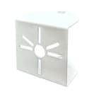 UNIERRE SRL-UNISTAB - URRCB0004FB STAFFA ACCIAIO 107X107X2MM-BIANCO-PER CB