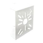 UNIERRE SRL UNIPERSO - URRCB0010FB STAFFA ACCIAIO 125X145X2MM-BIANCO-PER CB