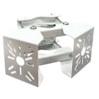 UNIERRE SRL-UNISTAB - URRCB2360FB SUPP GANASCE 2 STAFFE125X145MM ACCZG BIA