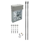 UNIERRE SRL UNIPERSO - URRCB3412FZ STAFFA ACCIAIO 130X140X2MM-ZINC.GAL-BOXP