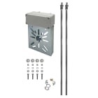 UNIERRE SRL UNIPERSO - URRCB3512FZ STAFFA ACCIAIO 130X140X2MM-ZINC.GAL-BOXP