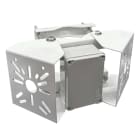 UNIERRE SRL-UNISTAB - URRCB4366FB SUPPGAN2STAFFE125MM ACCZG BI BOXPVC130IP