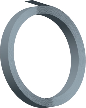 C.B.D. - CBDA054604 NASTRO ZINCATO 40X0,5 MATASSA MT25