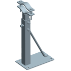 C.B.D. - CBDA057702 ZANCA TELESC. 80-130CM CON PIASTRA