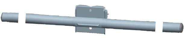 C.B.D. - CBDA091101 GEMELLO DIRITTO MT1,5 ZF C/MORSETTO