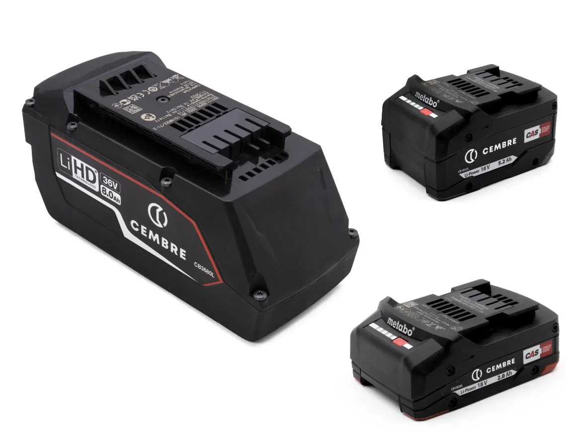 CEMBRE SPA - CEMCB1852L BATTERIA CB1852L LI-ION 18V-5.2AH
