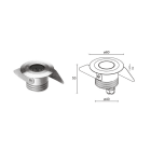 L&L LUCE E LIGHT - L&LCD10116MAI-1 BEAM1.0 3W 350MA RGB 30° INOX 5M