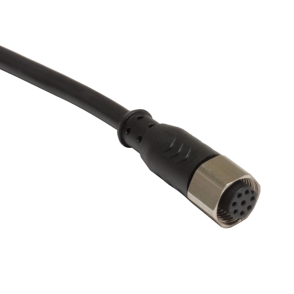 DATASENSING SRL - DTGCD12M/0E-050A1 M12, 8 POLES, 5 M CABLE FEMMIN