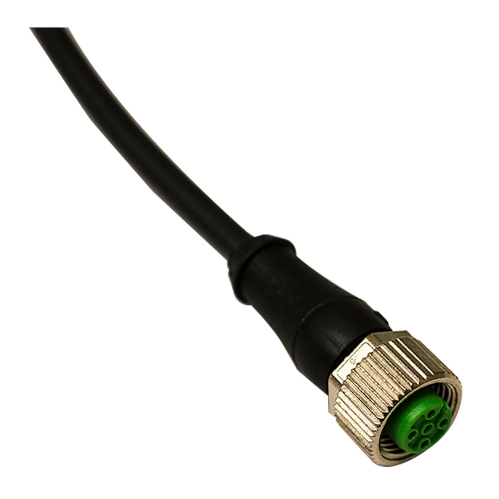 DATASENSING SRL - DTGCD12M/0H-100A3 CONN. M12 F ASSIALE 5P PVC 10M