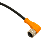 DATASENSING SRL - DTGCD12M/AC-050C5 CONN M12 F RAD 2P+GND TPU 5M