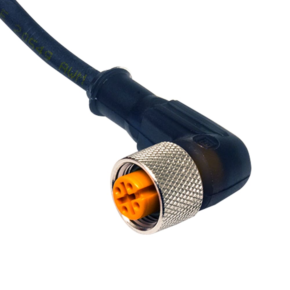 DATASENSING SRL - DTGCD12M/LB-050C5 CON M12 90 4P 5MT PUR LED PNP