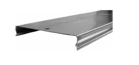 LUCIANO RUSSO SRL - LRSCELR15I2 COPERCHIO CANALE 150X20MM L=2M INOX