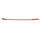 CEMBRE SPA - CEM17930-2 SEGNACAVO SM-06 SNAP SU SUPPORTO, PER CAVI DI DIAMETRO 2,6-3,5mm E SEZIONE 0,75-1,5mmq, BIANCO, CON STAMPA NERA NUMERO "2", 50 PZ SU SUPPORTO ROSSO