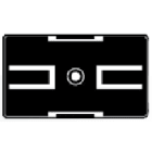 CEMBRE SPA - CEM34202 PORTA-TARGA PLR QUADRO 17X20 RIVETTAB.NE