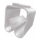 CEMBRE SPA - CEM42090B TARGHETTE SEGNACAVO, SERIE FLAT, PREFUSTELLATE, PER TUBETTI PMF, IN PVC RIGIDO, 4x10mm, BIANCO PVC10050WH