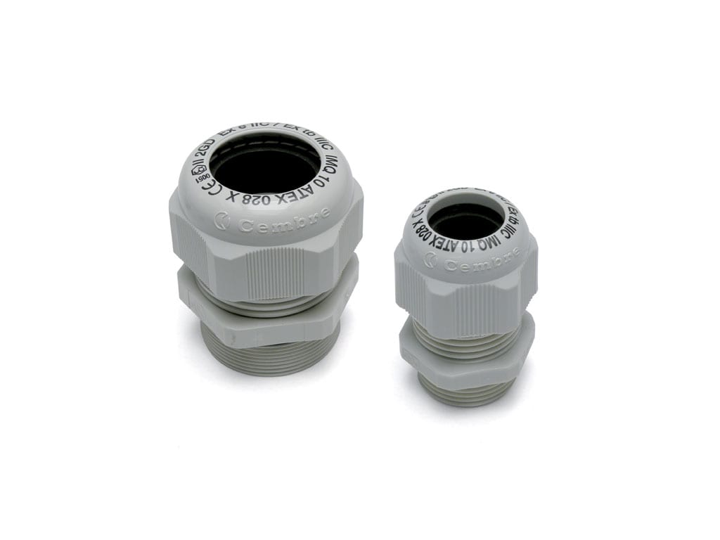 CEMBRE SPA - CEM4901.11 PRESS.ATEX PA6.6 IP65 PG11 GRI.FILET.LUN