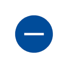 CEMBRE SPA - CEM702101 ETICHETTA ADESIVA PER APPARECCHIATURE CS-NB, SIMBOLO NEGATIVO, DIMENSIONE 16mm