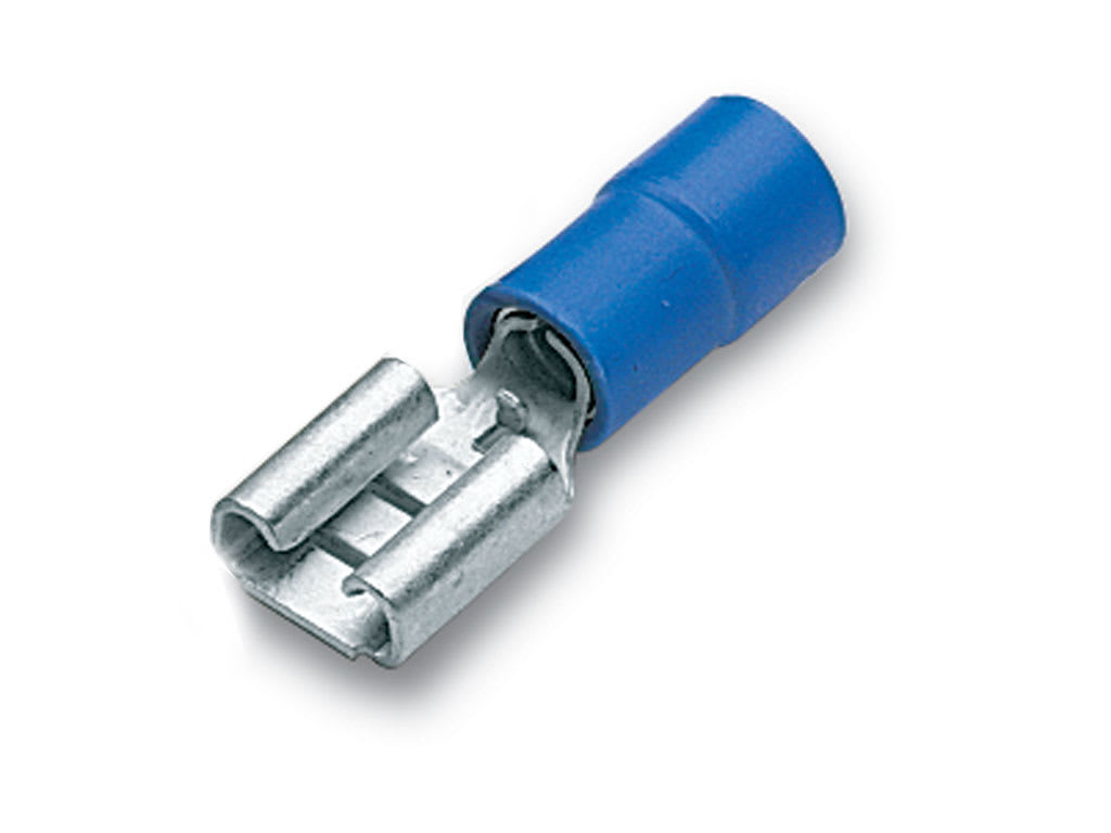 CEMBRE SPA - CEMBF-F608 INNESTO FEMMINA BLU 6,35x0,8