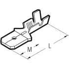 CEMBRE SPA - CEMBN-MA608 INNESTO MASCHIO NUDO SEZ.1-2,5MMQ 6,3X0,