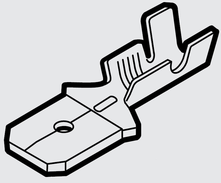 CEMBRE SPA - CEMRN-MA305 INNESTO MASCHIO NUDO SEZ.0,5-1MMQ 2,8X0,