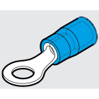 CEMBRE SPA - CEMBP-M12 CAPOCORDA AD OCCHIELLO, PREISOLATO IN POLICARBONATO, BLU, PER CONDUTTORI IN RAME, HALOGEN FREE, VITE 12mm SEZIONE 1,5-2,5 mmq