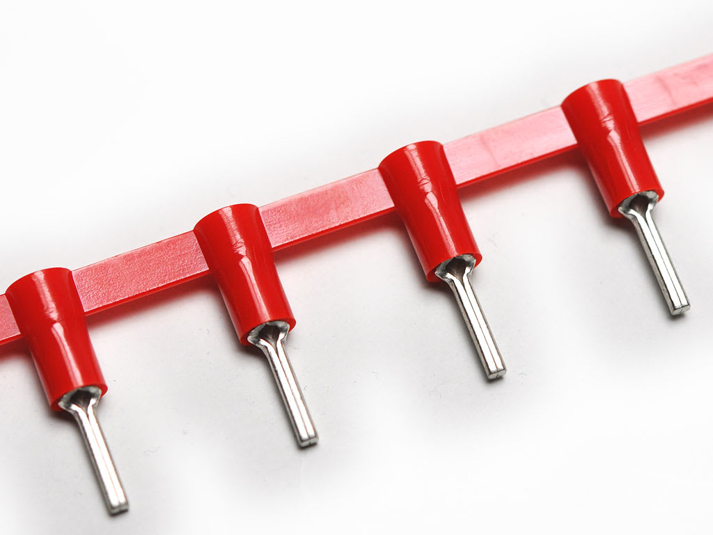 CEMBRE SPA - CEMCBP-P12 CAPOCORDA CONCATENATO A PUNTALE TONDO, PREISOLATO IN POLICARBONATO, BLU, PER CONDUTTORI IN RAME, HALOGEN FREE, P=12mm SEZIONE 1,5-2,5 mmq
