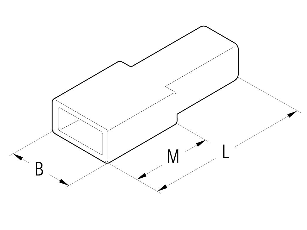 CEMBRE SPA - CEMCMA600 CAPPUCCIO MASCHIO 6,3