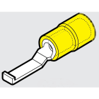 CEMBRE SPA - CEMGP-PPL46 CAPOCORDA AD UNCINO, PREISOLATO IN POLICARBONATO, GIALLO, PER CONDUTTORI IN RAME, HALOGEN FREE, P=17,5 B=4,6 SEZIONE 4-6 mmq