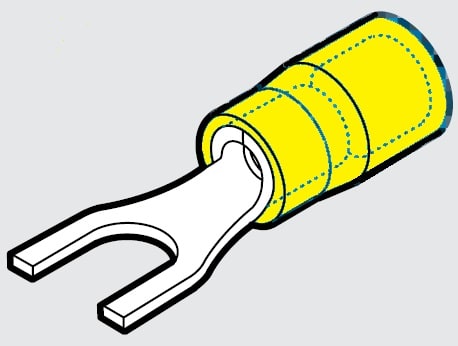 CEMBRE SPA - CEMGP-U12 CAPOCOR.HALOGEN FREE GIALLO FORC.VITE 12