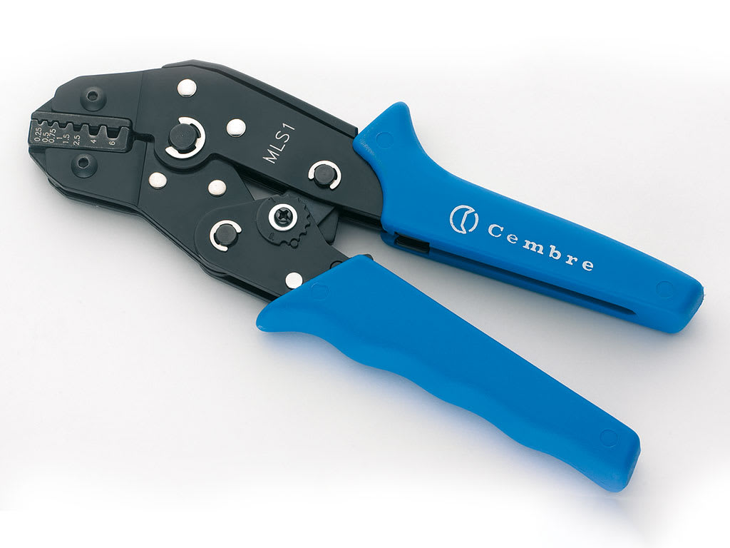 CEMBRE SPA - CEMMLS1 UTENSILE MECCANICO PER LA COMPRESSIONE, PER TUBETTI TERMINALI DA 0,25 A 6 MMQ
