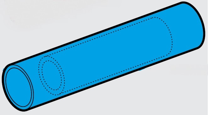 CEMBRE SPA - CEMNL3-M GIUNTO TESTA-TESTA NYLON BLU SEZ.16MMQ