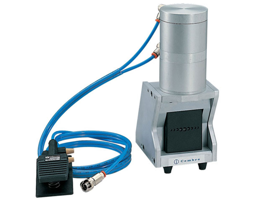 CEMBRE SPA - CEMPNB-4KE PRESSA DA BANCO, PNEUMATICA, CON MATRICE MULTIMPRONTA, PER TUBETTI TERMINALI PREISOLATI PK E NON ISOLATI KE, DA 0,3 A 10 MMQ