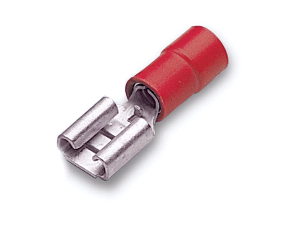 CEMBRE SPA - CEMRF-F408 INNESTO FEMMINA ROSSO 4,8X0,8