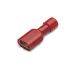 CEMBRE SPA - CEMRF-F608P INNESTO FEMMINA ROSSO 6,35x0,8 TUTTO ISOL.