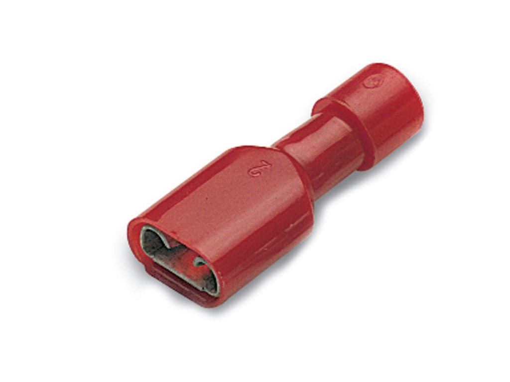 CEMBRE SPA - CEMRF-F608P INNESTO FEMMINA ROSSO 6,35X0,8 TUTTO ISO