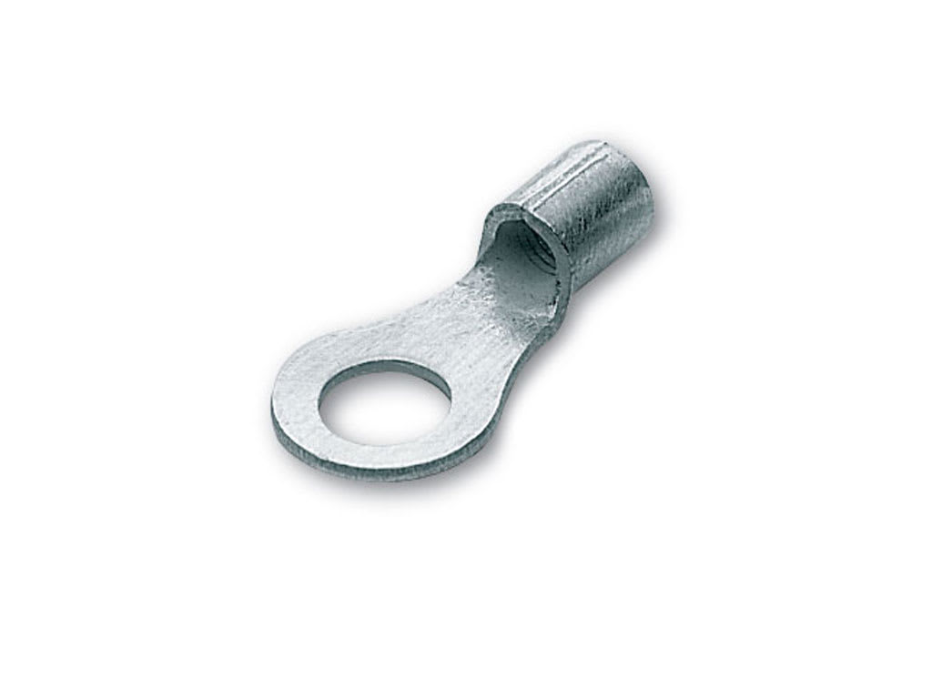 CEMBRE SPA - CEMS1.5-M6/1 CAPOCORDA AD OCCHIELLO, NON ISOLATO, CON COLLETTO BRASATO, PER CONDUTTORI IN RAME, VITE 6mm B=12 SEZIONE 0,25-1,5 mmq