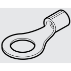 CEMBRE SPA - CEMS2.5-M5 CAPOCORDA AD OCCHIELLO, NON ISOLATO, CON COLLETTO BRASATO, PER CONDUTTORI IN RAME, VITE 5mm SEZIONE 1,5-2,5 mmq