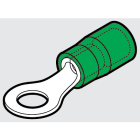 CEMBRE SPA - CEMVP-M4 CAPOCORDA AD OCCHIELLO, PREISOLATO IN POLICARBONATO, VERDE, PER CONDUTTORI IN RAME, HALOGEN FREE, VITE 4mm SEZIONE 0,2-0,5 mmq