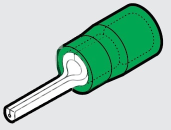 CEMBRE SPA - CEMVP-P10 CAPOCORDA HALOGEN FREE VERDE PUNT. P=9,8